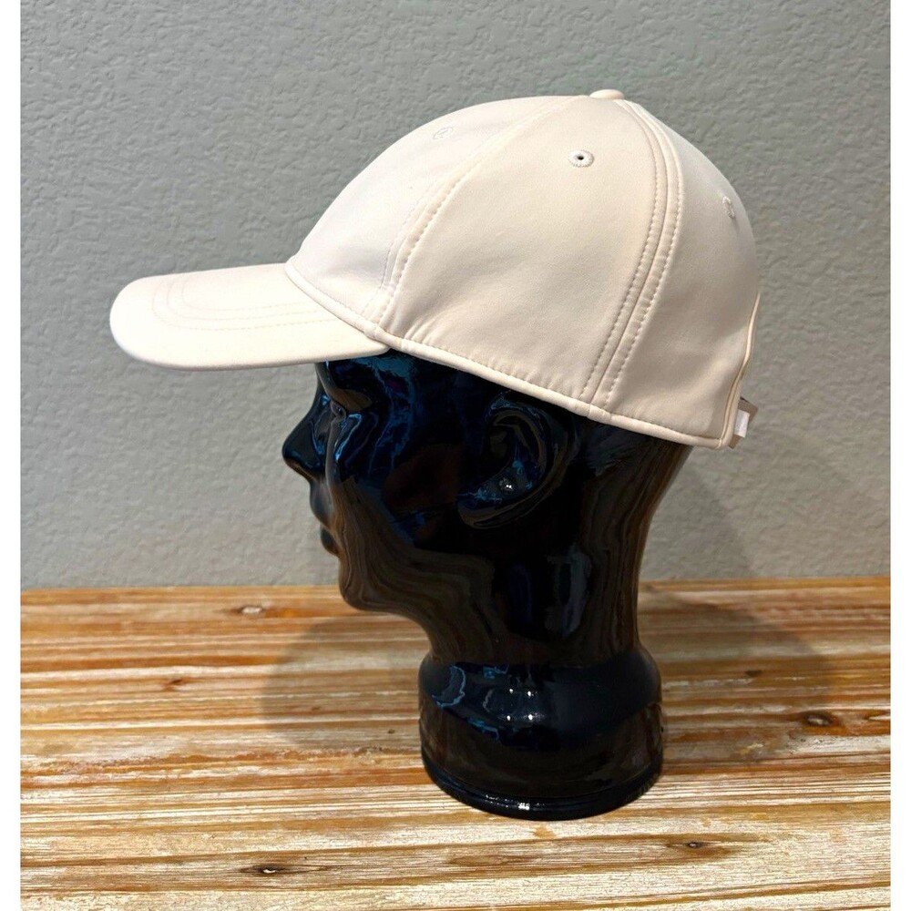 Lululemon Women’s Beige Solid Adjustable Baseball Cap Hat One Size